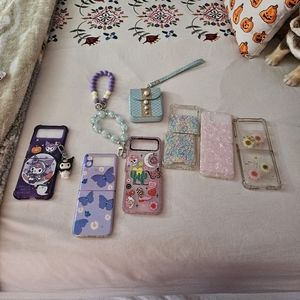 Galaxy Zflip phone cases bundle